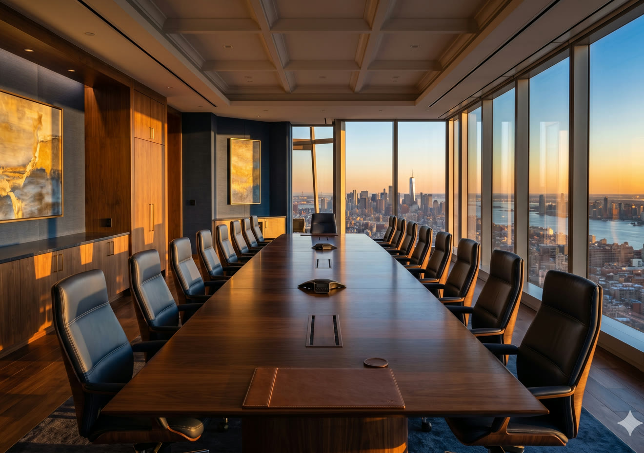 Salle de conseil — audit des assurances et appel d'offres pour dirigeants et administrateurs